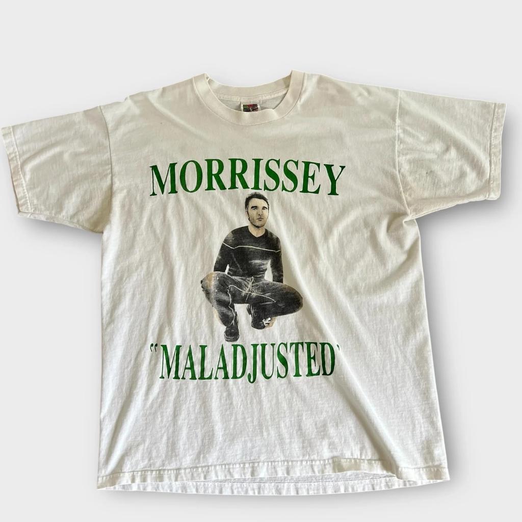 RISTAMPA 1997 Morrissey Maladjusted Vintage Maglietta Tour Band B Tutte le Taglie S-4XL