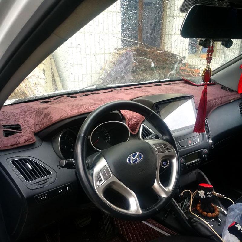 Parasol Moderno para Volante y Alfombrilla Bloqueadora de Luz para Salpicadero para ix35 Langdong Feisi