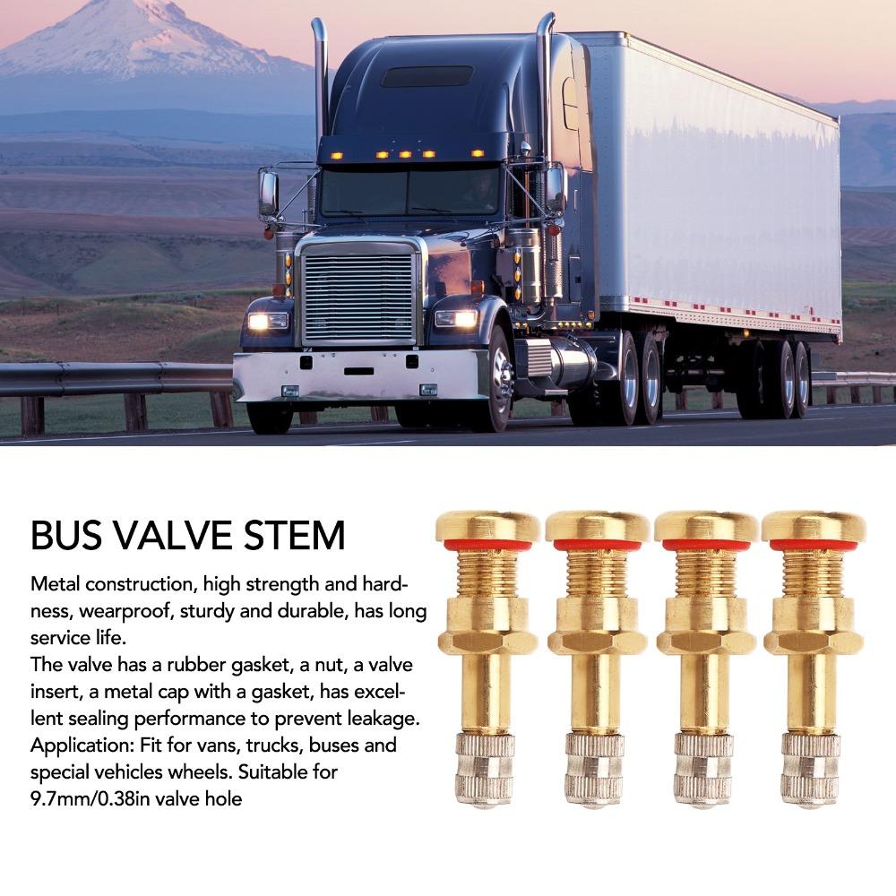 10PCS/20PCS Anti-Rust Brass Valve Stem Brass Material Tubeless Truck Valve Stem  Tire Shop