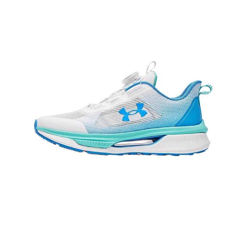 Under Armour Comfortable Versatile Simple Fashion Running Shoes Kids sneaker Blue White 2521104 36