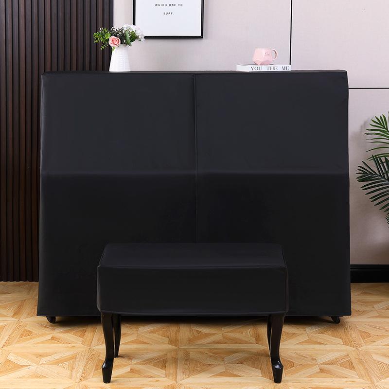 Luxury Modern Full Piano Cover Waterproof Dustproof European Nordic Style Keyboard Cover with Stool Essential