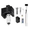 T-Rex X1 P1 3D Printer Hotend Assembly with Hardened Steel Nozzle and Ceramic Fan