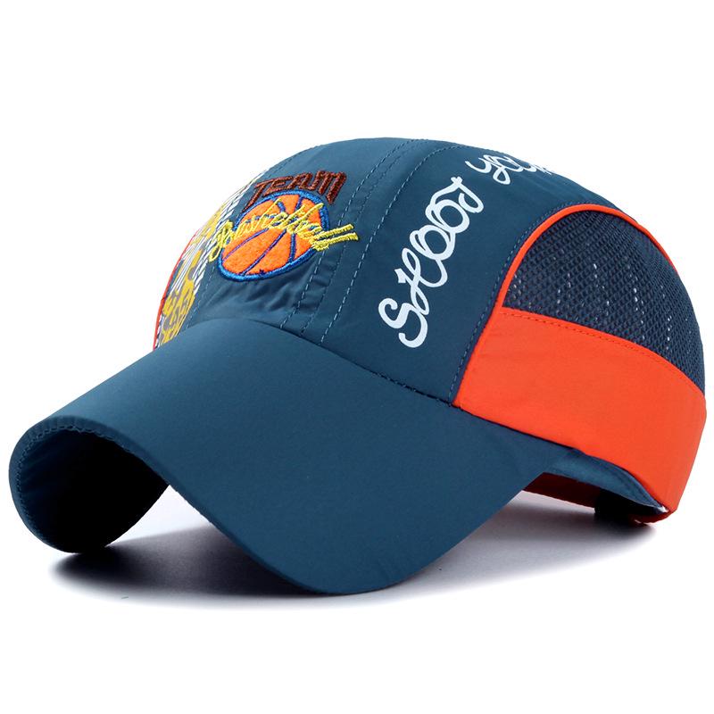 Summer Outdoor Sports Children Baseball Cap New Student Quick Drying Mesh Baby Sunhat Boy Girl Snapback Caps Kid Fishing Hat