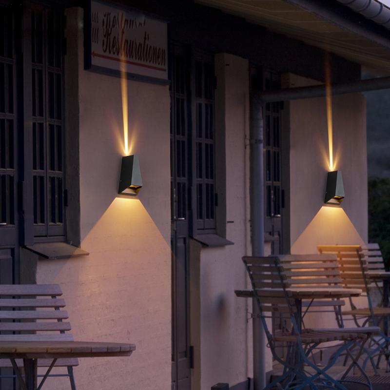 Outdoor Wall Lighting Staircase Balcony House Garden Porch Aisle Front Garage Lights Door Porch Terrace Waterproof Wall Lamp