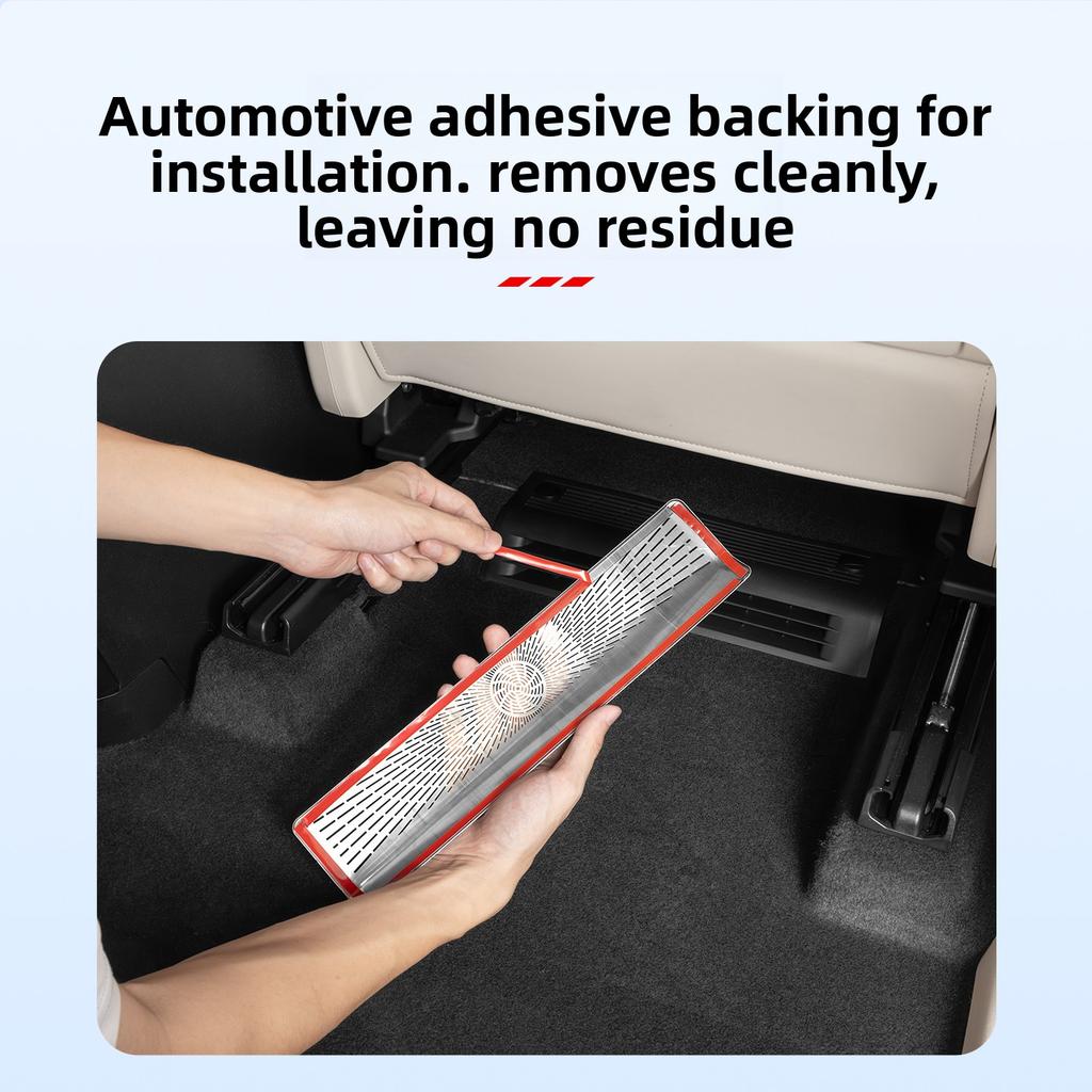 For Li Auto L6 L8 L9 Livis 2026 Car Protective Cover for The Air Outlet Under The Seat Air Conditioner Dust Screen Accessories