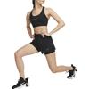 New Nike Dri FIT One Women's Mid Rise 8cm Approx. 2 In 1 Shorts Black DX6013-010