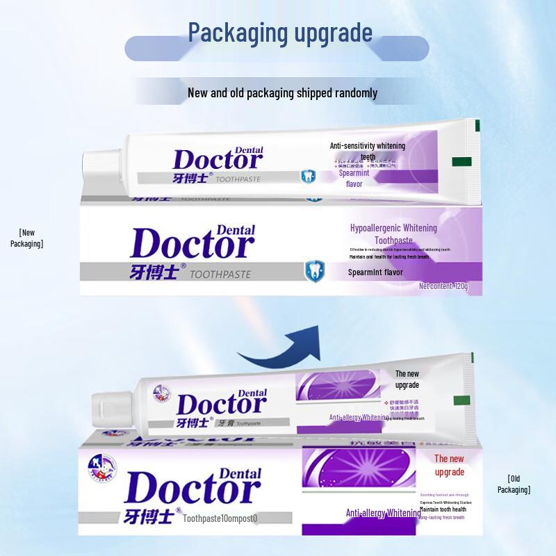 Dr. Tooth Anti-Sensitive Whitening Toothpaste (10-Pack)