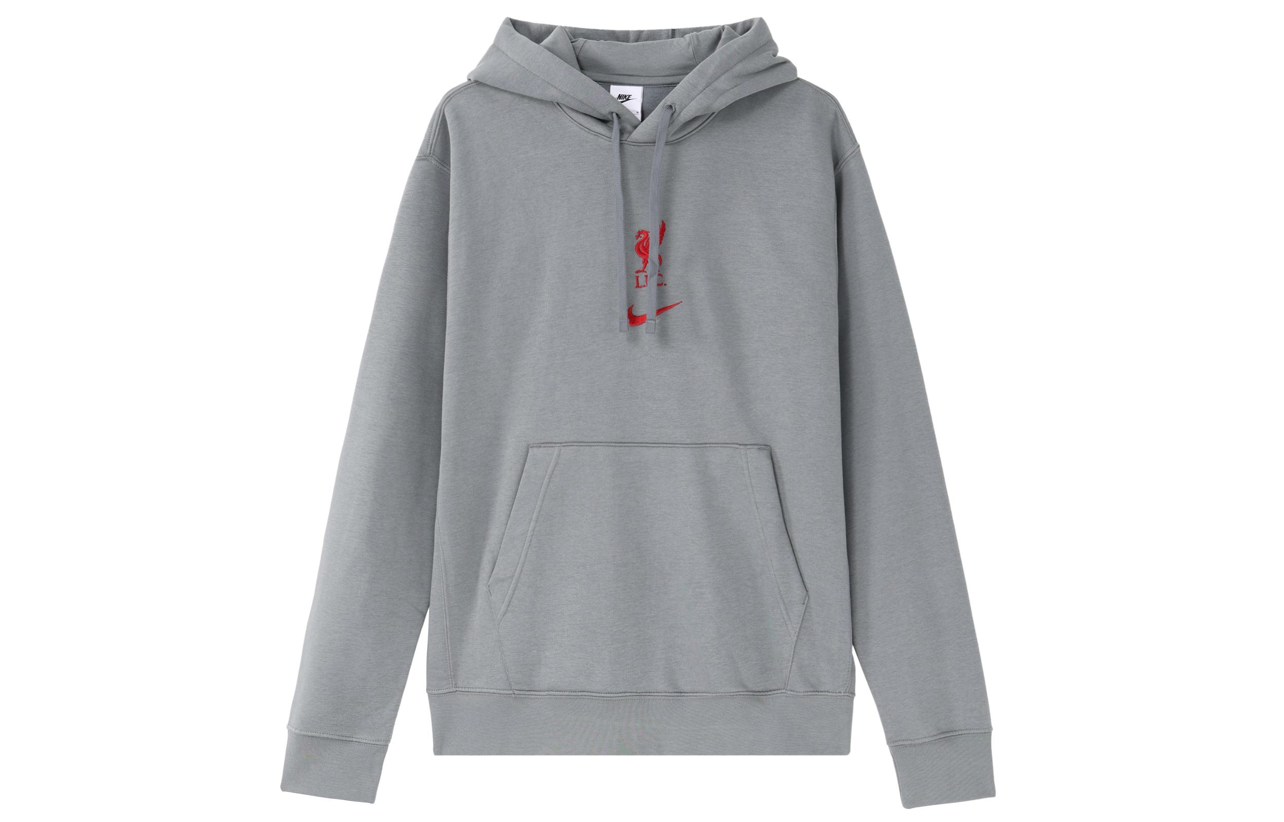 Nike Liverpool Club Men s Nike Soccer Pullover Hoodie DV2041-012 M
