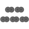 2-10PCS For PS5 Fan Dust Filter Breathable Ventilation Dustproof Mesh Case Cover with Cleaning Brush for PS5 Slim Game Console
