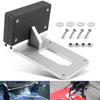 Universal Transom Trolling Motor Mounting Bracket for Kayaks  Backing Plate Mount Bracket for Clamp-on Electric Trolling Motors