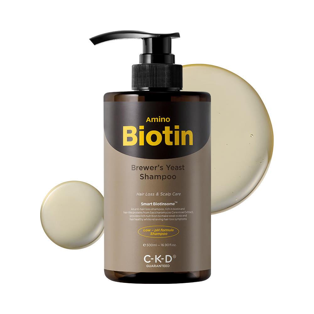 CKD Biotin Hair Loss Relief Caffeine Brewer s Yeast Shampoo (500ml)
