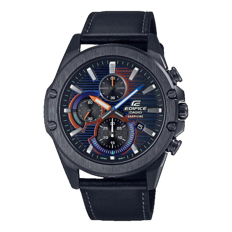 

Casio Edifice Men s Stainless Steel 100M Water Resistant Analog Quartz Watch EFR-S567CPL-1B чёрный