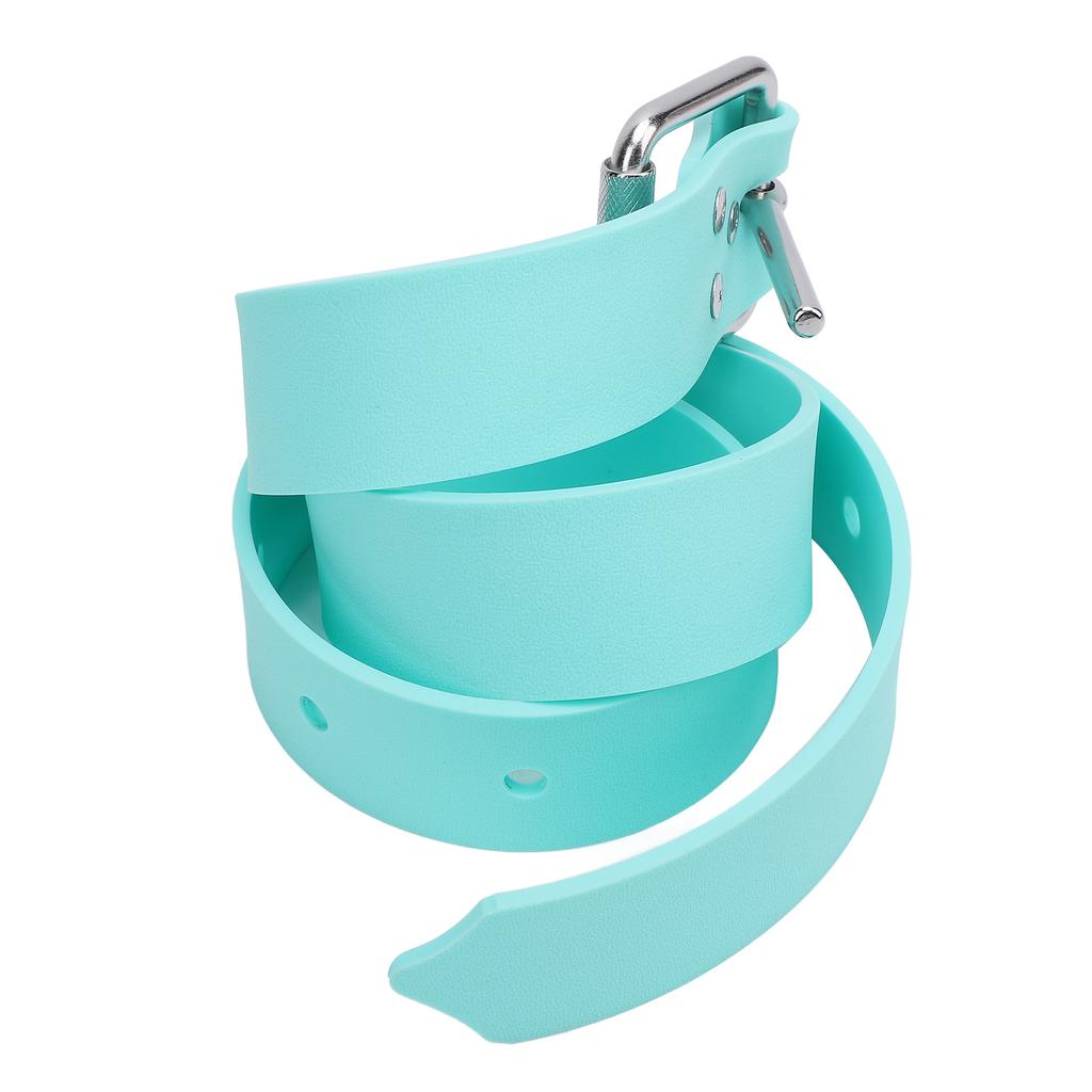 Diving Weight Belt Adjustable Silicone Freediving Weight Belt with Quick Release Buckle for Scuba