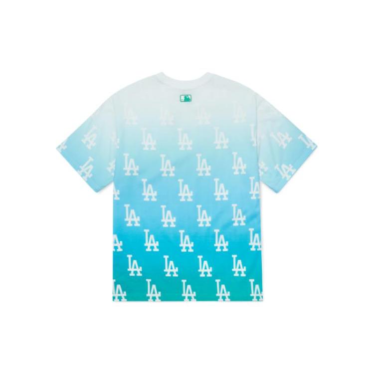 New MLB Drop Shoulder Sleeve T Shirt Unisex Green 3ATSM6223-07GNL