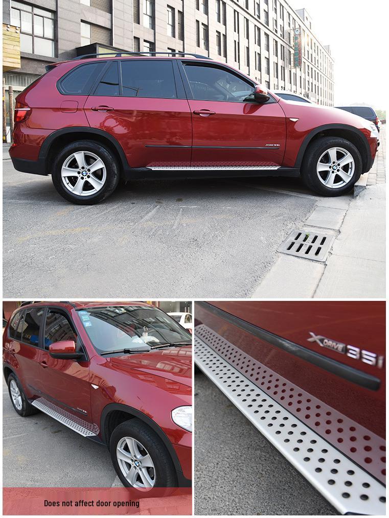Compatible with 08-13 BMW X5 and 08-14 X6: Original Thickened Side Steps and Foot Pedals.