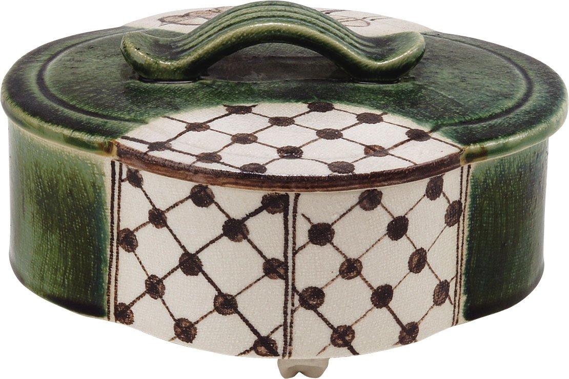 

Goto Food Basket Green Length 20 x Width 22 x Height Oribe Mokumon Large Paper Box Size 12.4cm