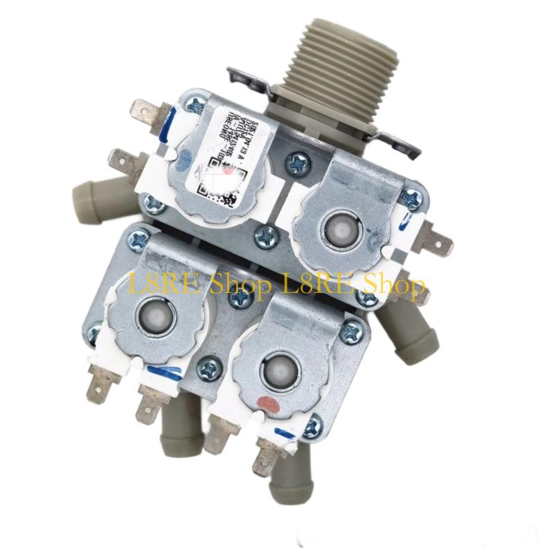 L8RE 12V Kunststoff-Einlassventile Ersatzteil für automatische Trommelwaschmaschinen