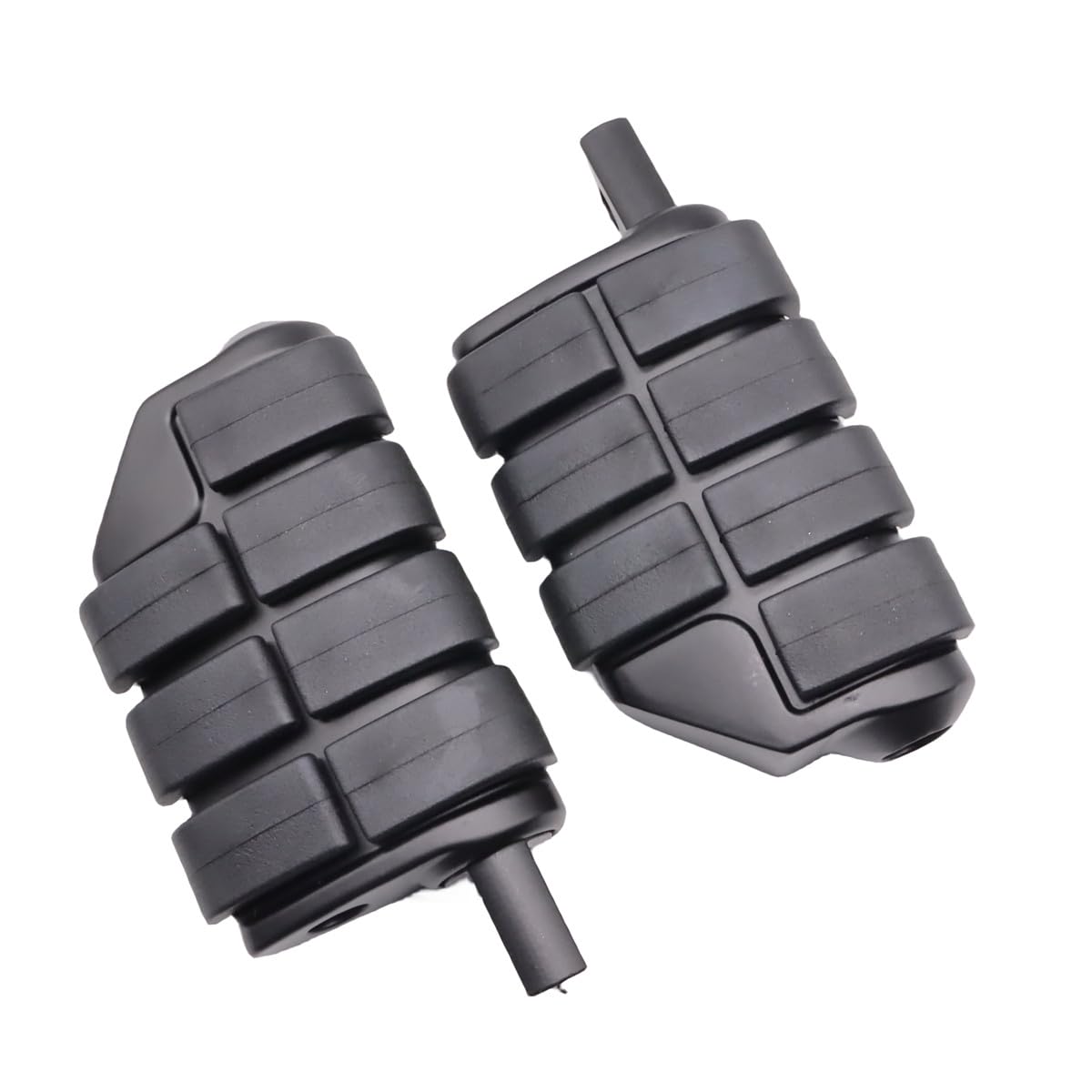 

ZCJSZP 1 Pair Foot Peg Mount, Footrest, Foot Peg, Suitable for Harley Softail Dyna, Sportster XL (Style 2 Black) чёрный