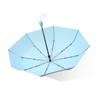 Titanium silver glue 50% off sun umbrella women's sunscreen parasol small fresh weather and rain folding umbrella umbrella