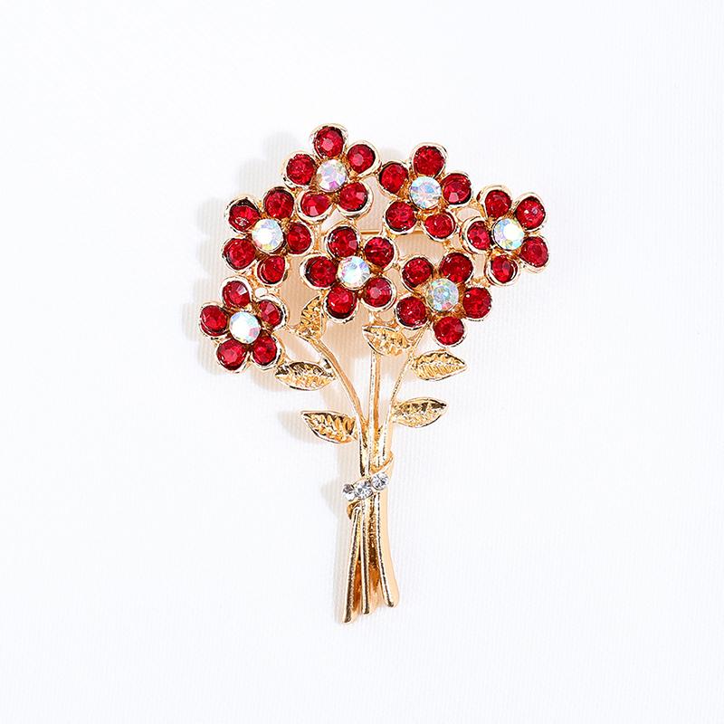 Bouquet Brosche Pin Frauen Kleidung Mantel Schmuck Party Accessries Geschenke