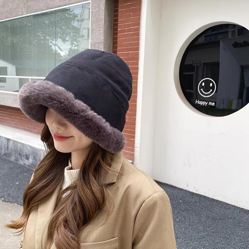 

Зимняя шапка Теплая шапка Монгольская шапка Плюшевая шапка-рыбак Женская утепленная шапка Женская шапка Ветрозащитная шапка One size чёрный