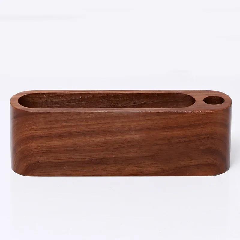 Wooden Business Card Holders Note Holder Display Device Card Stand Holder Office Supplies Stationery Accessories Organizer