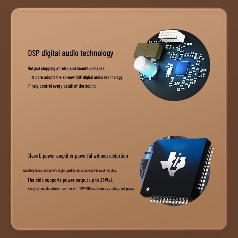 EDIFIER M230 Retro Bluetooth Portable Speaker CN plug (adapter included)