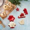 Christmas 6Pcs Mini Pie Molds, Hand Pie Molds, Cute Baking Supplies, Festive Pie Press & Pastry Molds for Holiday Parties & Baking (6)