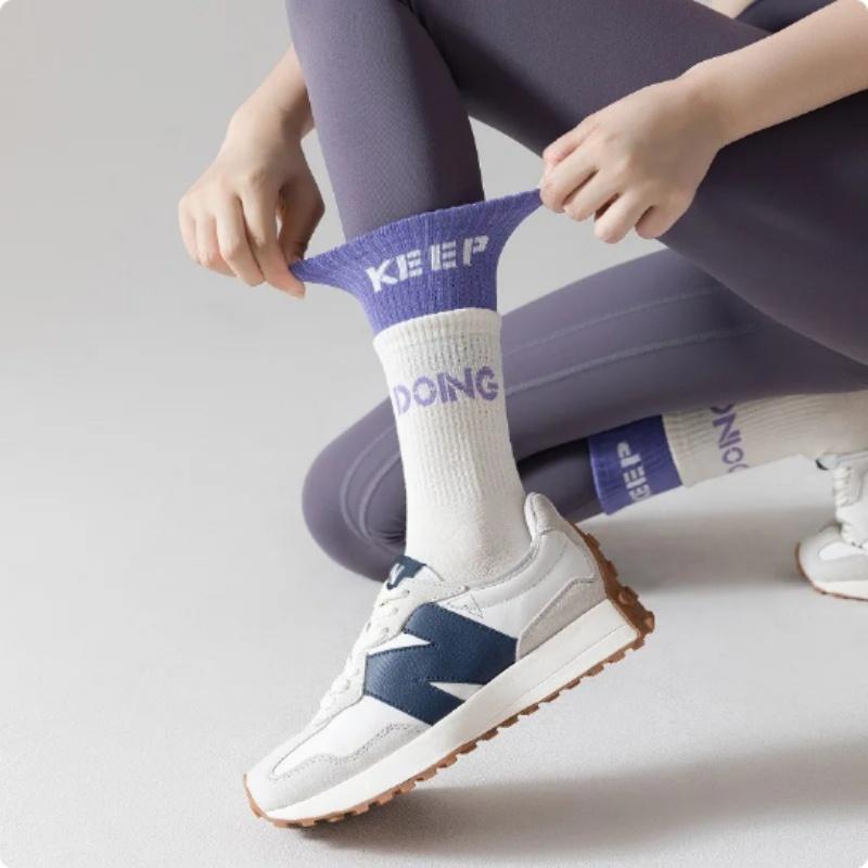 Șosete de yoga Bumbac în dungi casual șosete de Pilates respirabile Silicon anti-alunecare Fitness antrenament de gimnastică Dans șosete de sport
