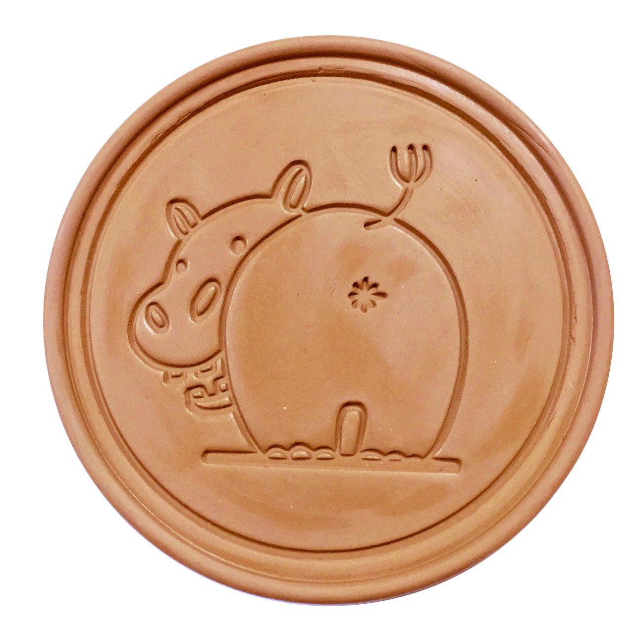 

Platz Girls Panzer the Movie Tank Road Tile Tea Tray Hippo Team &