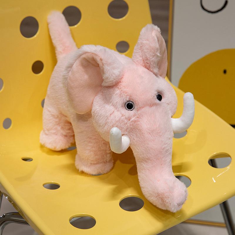 Simulation Elephant Doll Plush Toy Cute Baby Elephant Doll Children Sleeping Pillow Rag Doll Gift