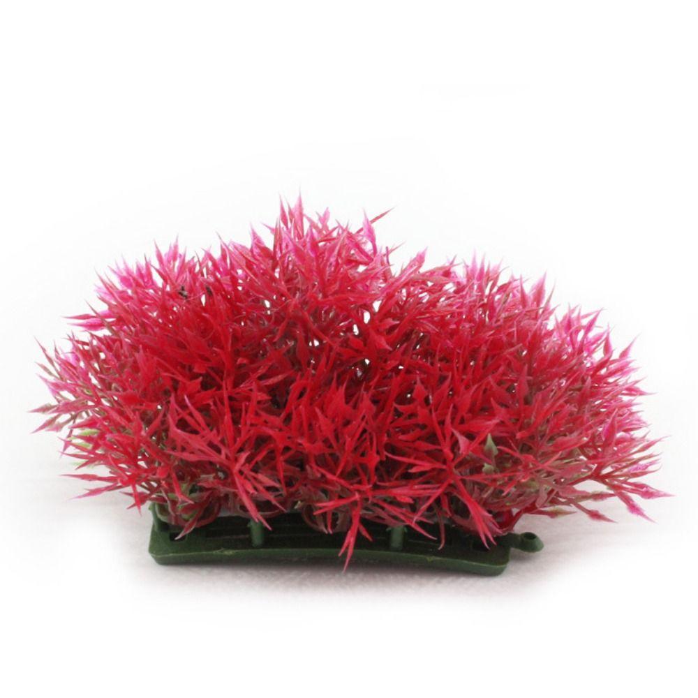 

Green Underwater Artificial Decorative Seaweed for Fish Tank Decor Water Grass Aquarium Plants красный