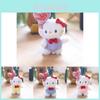 Adorable Kt Cat Plush Toy Keychain Cute Cat Bag Charm For Kids 12cm High