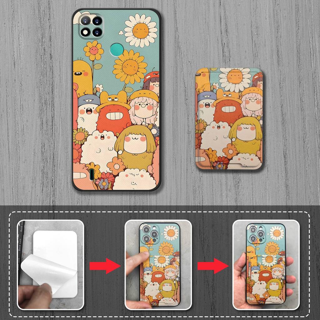 Cartoon Waterproof Phone Case For Itel A57/A611W Fashion Design Dirt-resistant Back Cover Card Sleeve Cover Durable TPU
