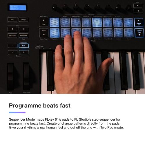 Novation FLkey 49 USB MIDI Keyboard, 49 Keys, Standard Keyboard