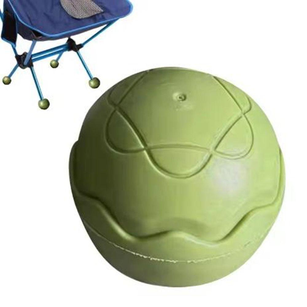 4Pcs Wear-Resistant Moon Chair Ball Anti Sinking Chair Foot Covers for Outdoor Camping