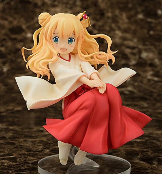Mosaic Pretty Days Alice Cartalet Shrine Maiden Style Scale ABS PVC Painted Complete Figure Kin-iro 1/8 &