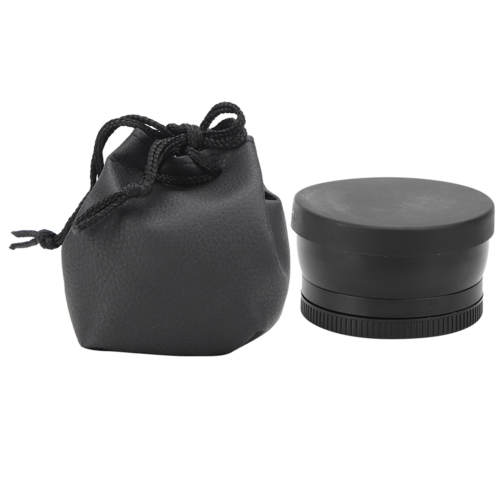 Téléconvertisseur 2x Pour Objectif 58mm - Grossissement 2 Fois, Filetage Avant 62mm Pour Filtres - HD Pour Paysages Lointains - 8