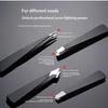 4 Pcs Stainless Steel Eyebrow Tweezers Combo High Quality Painless Plucking Kit for Beauty Lovers Daily Makeup Grooming