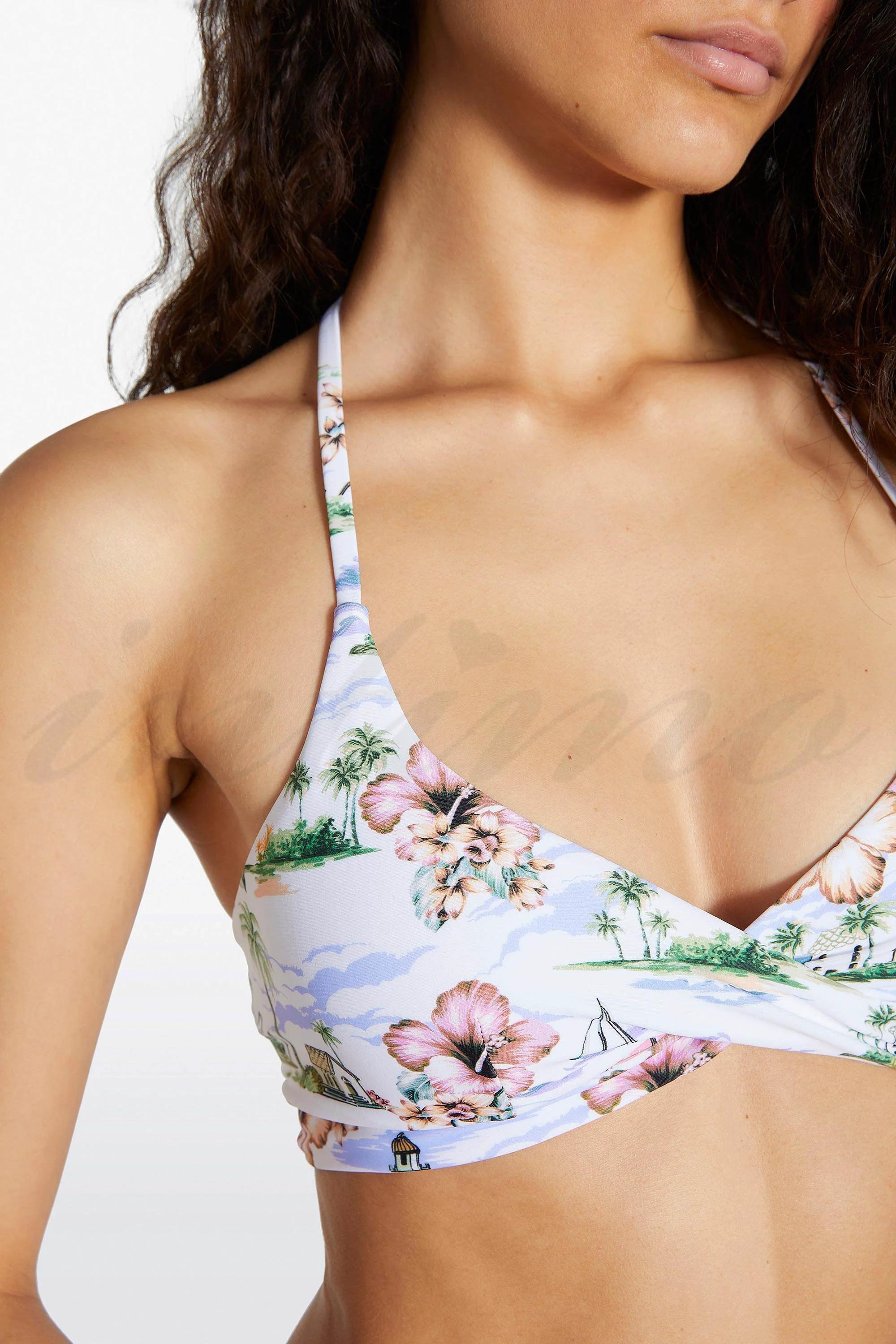 

Купальник із ущільненою чашкою, плавки сліп Ysabel Mora (63142) 40B/XS різнокольорові кольору