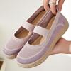 Cloth Shoes Women's Summer New Shoes Women's Versatile Breathable Women's Shoes Soft Sole Not Tired Mother Shoes