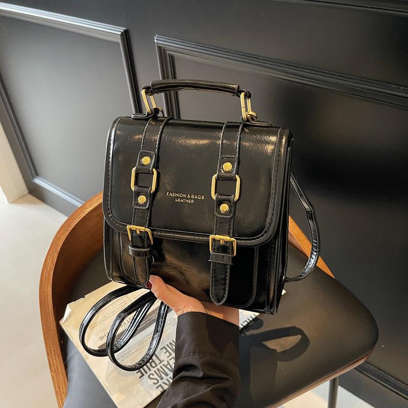 Женский рюкзак Новая мода Сумка-тоут Рюкзак для поездок Маленький рюкзак чёрный