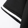 New Men's Polo Shirt Button Pocket Men's Sports Short Sleeve Tops