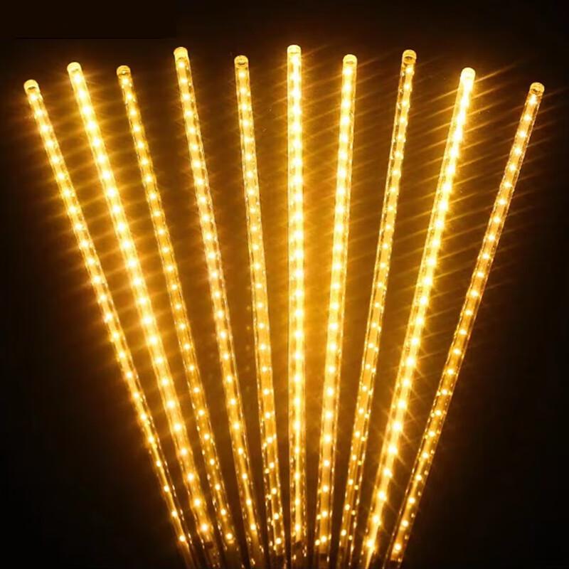 

HEIXIE Solar Meteor Shower LED String Lights