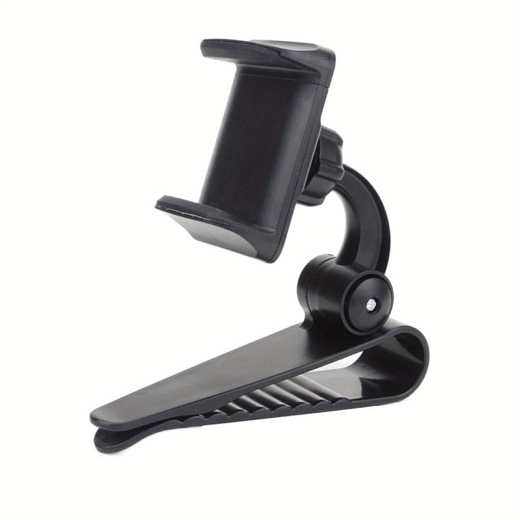 Drive with Our Universal Sun Visor Phone Mount - 360 Rotating Car Phone Holder Compatible with All Smartphones