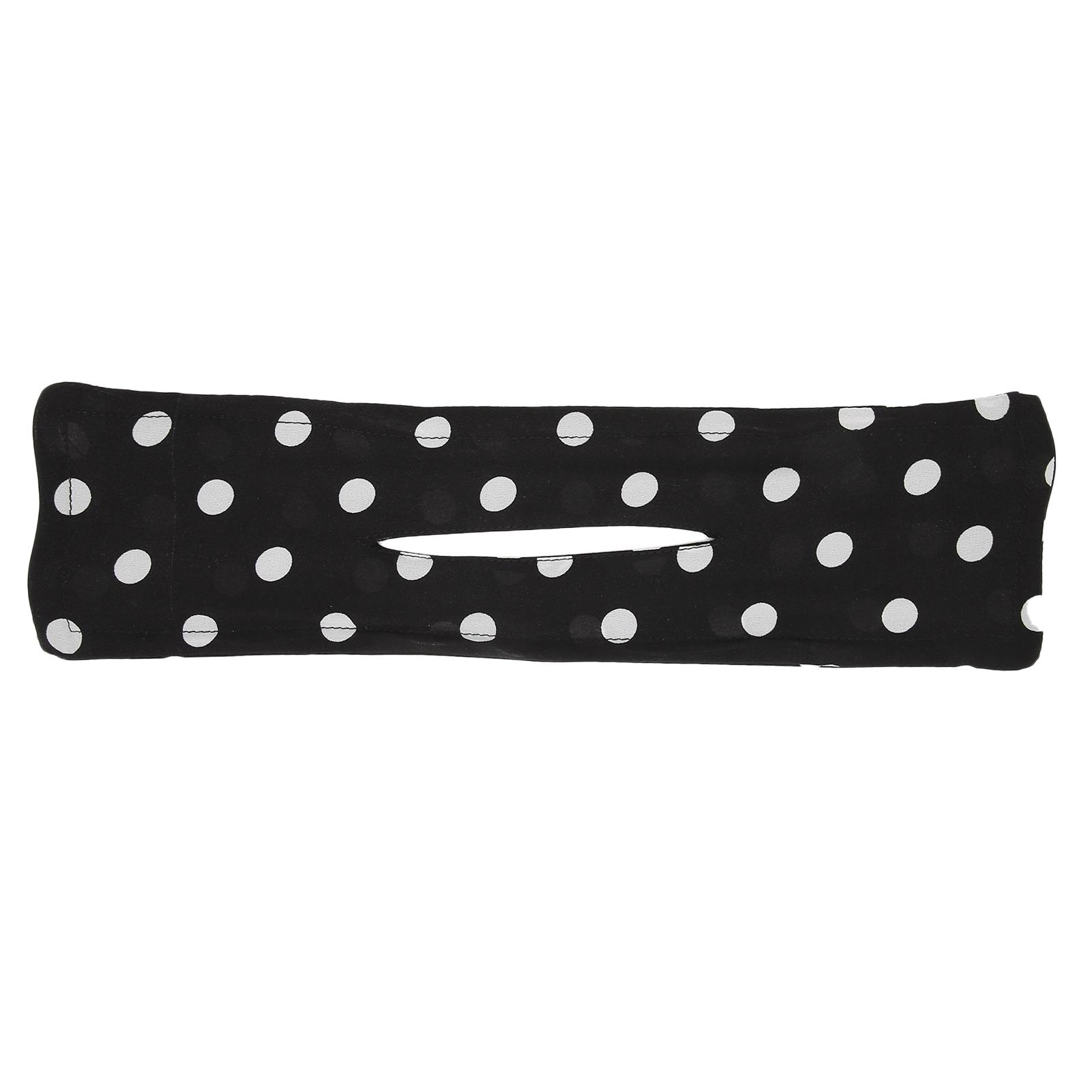 

Модні жіночі гумки для волосся, аксесуар для зачіски Black Dot