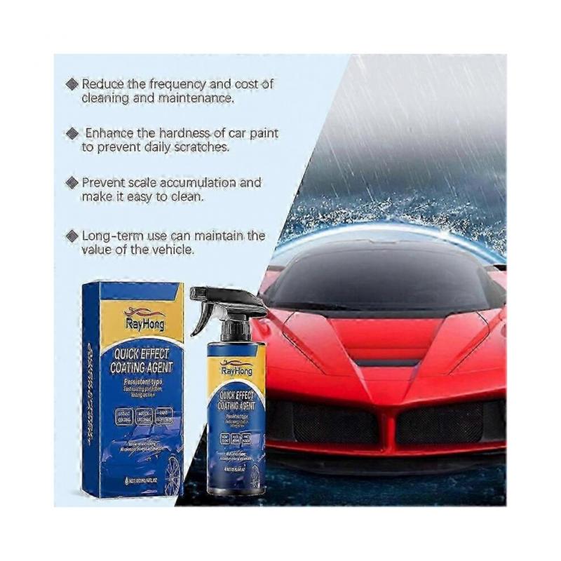 (5pcs)2025 New Car Coating Spray, 3-in-1 Multi-functional Quick Effect Coating Agent