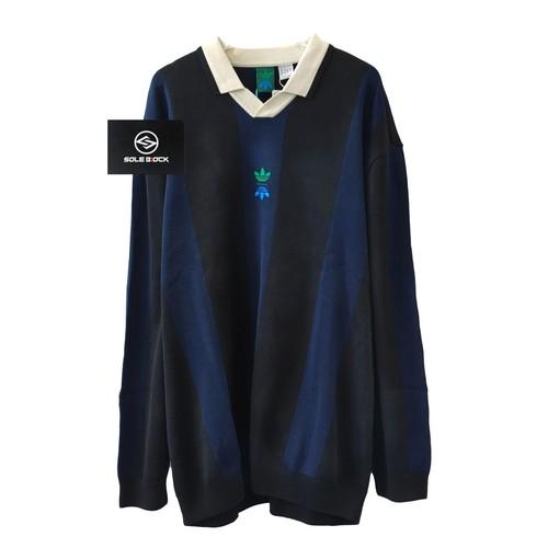 

Adidas Originals Rolling Links Long Sleeve Polo Shirt IT0142 2XL чёрный