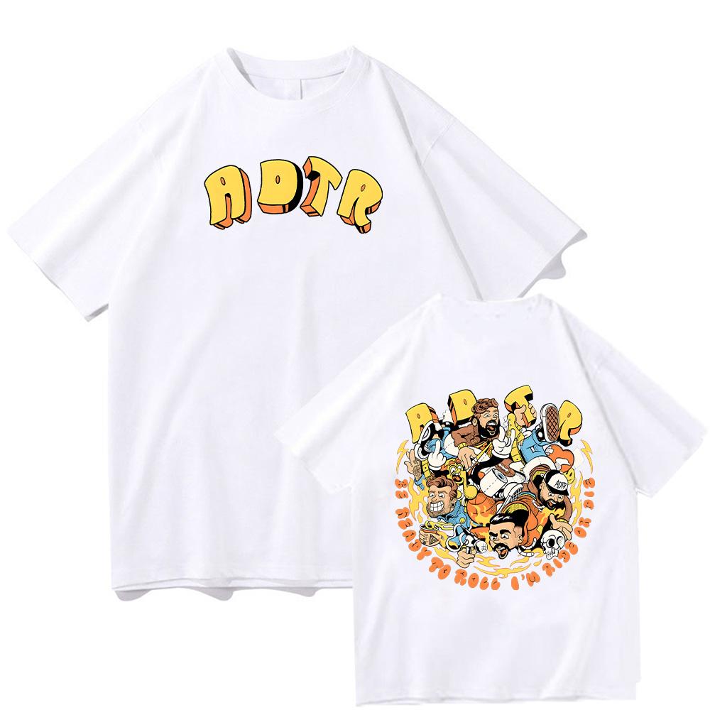 A Day To Remember All My Friends T-shirt Merchandising Band Punk Rock T-shirt Grafica Estiva Donna Uomo Cotone Manica Corta Casual Vestibilità Larga