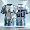 Fashion MESSI Men Football T-shirt 2026 Summer Fan Edition Commemorative Jersey Casual Sportswear Top Superstar Print